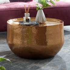 Konfereční stolek Huhana, 60 cm, zlatá - 2