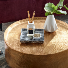 Konfereční stolek Huhana, 60 cm, zlatá - 5