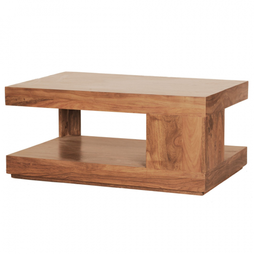 Konfereční stolek Vitek, 90 cm, akát - 1