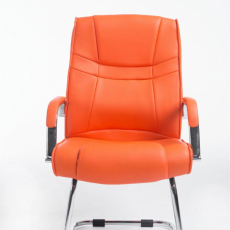 Konferenčná stolička Attila, oranžová - 2