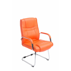 Konferenčná stolička Attila, oranžová