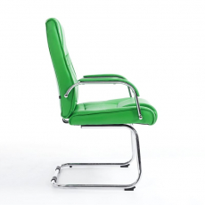 Konferenčná stolička Attila, zelená - 3