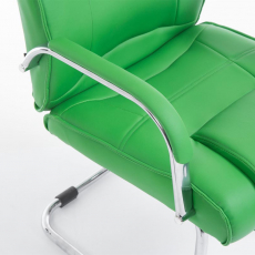 Konferenčná stolička Attila, zelená - 6