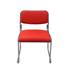 Konferenčná stolička Axo, textil, červena - 2