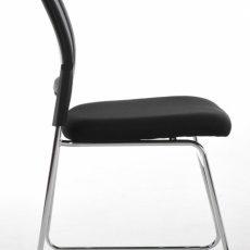Konferenčná stolička Ema, tmavo šedá - 3