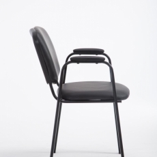 Konferenčná stolička Ken, čierna - 3