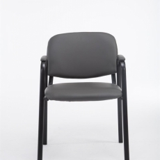 Konferenčná stolička Ken, šedá - 2