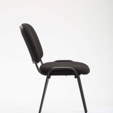 Konferenčná stolička Lenor, čierna - 3