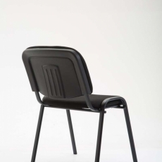 Konferenčná stolička Lenor, čierna - 4