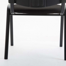 Konferenčná stolička Lenor, čierna - 8