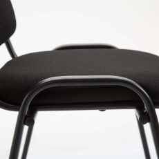 Konferenčná stolička Leven, čierna - 7