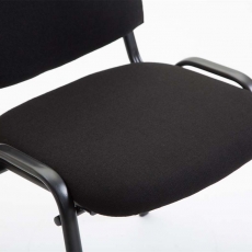 Konferenčná stolička Leven, čierna - 8