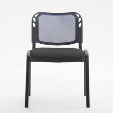 Konferenčná stolička Michael, čierna/modrá - 2