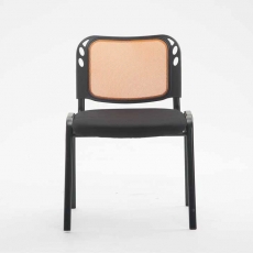 Konferenčná stolička Michael, čierna/oranžová - 2