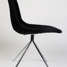 Konferenčná stolička Ocean (SET 2 ks)  čierna - 2