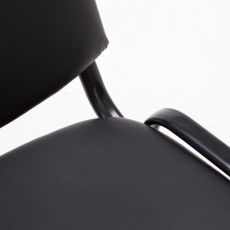 Konferenčná stolička Persil, čierna - 6