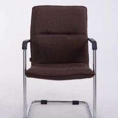 Konferenčná stolička s opierkami Hudson textil - 8