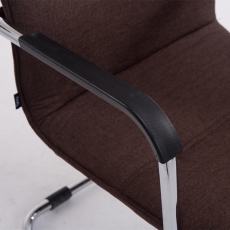 Konferenčná stolička s opierkami Hudson textil - 10