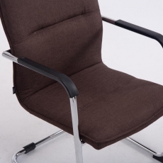 Konferenčná stolička s opierkami Hudson textil - 13