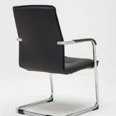 Konferenčná stolička Seattle (SET 2 ks), čierna - 4