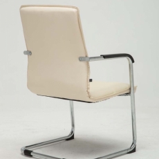 Konferenčná stolička Seattle (SET 2 ks), krémová - 4