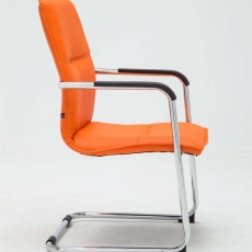 Konferenčná stolička Seattle (SET 2 ks), oranžová - 3