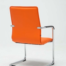 Konferenčná stolička Seattle (SET 2 ks), oranžová - 4