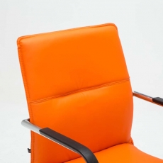 Konferenčná stolička Seattle (SET 2 ks), oranžová - 5