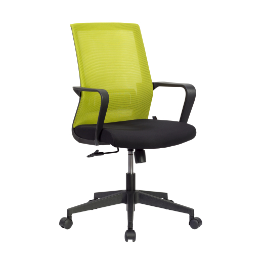 Konferenčná stolička Smart, textilná, zelená - 1