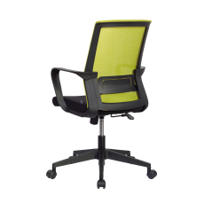 Konferenčná stolička Smart, textilná, zelená - 3