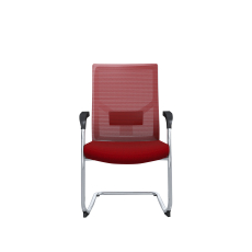 Konferenčná stolička Snow (SET 2 ks), textil, červená - 4