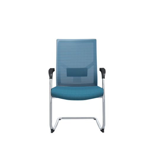Konferenčná stolička Snow (SET 2 ks), textil, modrá - 1