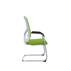 Konferenčná stolička Snow (SET 2 ks), textil, zelená - 5