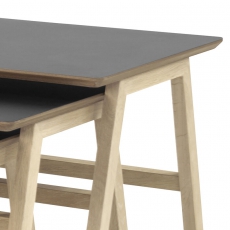 Konferenčné stolíky Sound HPL, 65 cm, čierna - 2