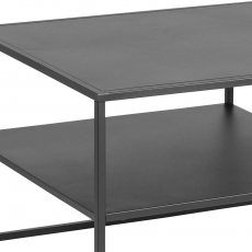 Konferenční kovový stolek Lyfte, 90 cm, černá - 3