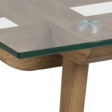 Konferenční / noční stolek skleněný Xena, 60 cm - 3