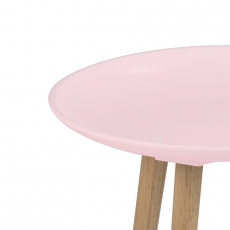 Konferenční / odkládací stolek Ema, růžová - 3
