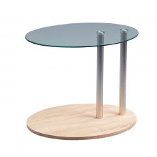 Konferenční / odkládací stolek na kolečkách Kira, 52 cm - 2
