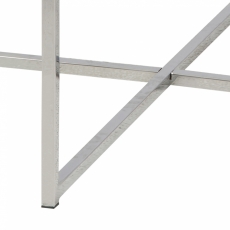 Konferenční stolek Alisma, 80 cm, bílá - 4