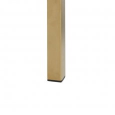 Konferenční stolek Alisma II, 80 cm, bílý mramor - 5