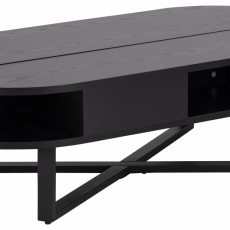 Konferenční stolek Allendale, 120 cm, černá - 1