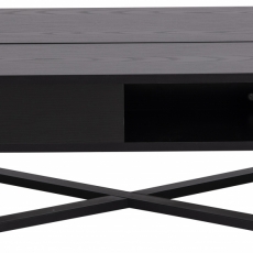 Konferenční stolek Allendale, 120 cm, černá - 2