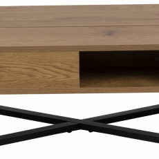 Konferenční stolek Allendale, 120 cm, přírodní - 2