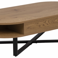 Konferenční stolek Allendale, 120 cm, přírodní - 3