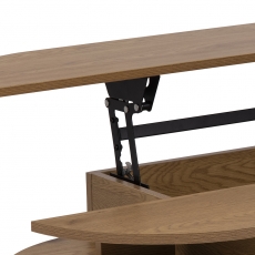 Konferenční stolek Allendale, 120 cm, přírodní - 6