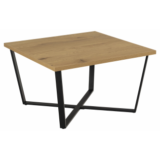 Konferenční stolek Amble, 75 cm, černá / dub