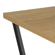 Konferenční stolek Amble, 75 cm, černá / dub - 3