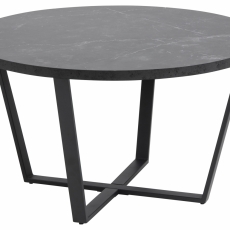 Konferenční stolek Amble, 77 cm, černá - 1