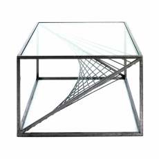 Konferenční stolek Arlet, 100 cm, bronz - 4