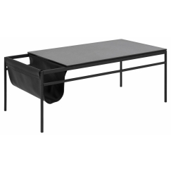 Konferenční stolek Atalya, 115 cm, černá